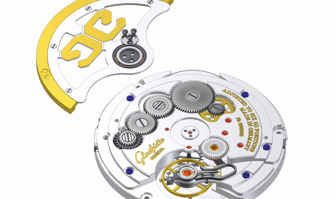 Chapeau De Montre Glashütte Original – Accessoire Swag Pour Montre – état Occasion