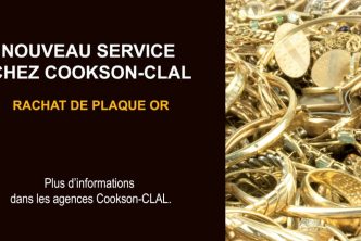 Cookson-CLAL plaqué or - Nouveauté, la société est aujourd’hui capable de traiter tous les types de déchets comme le plaqué-or.