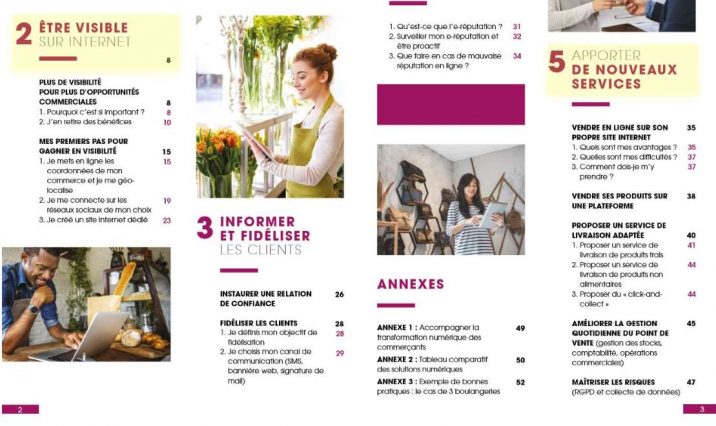 Guide digitale au service des commerces de proximité