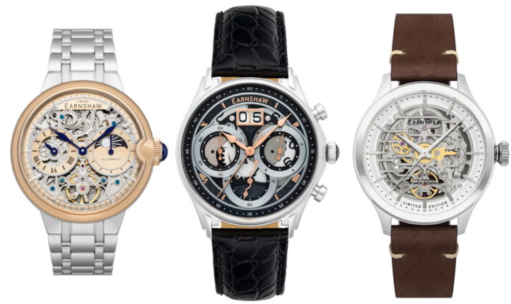 montres : Nouveaux modèles EARNSHAW